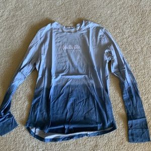 Hollister Tie Dye Blue Long Sleeve
